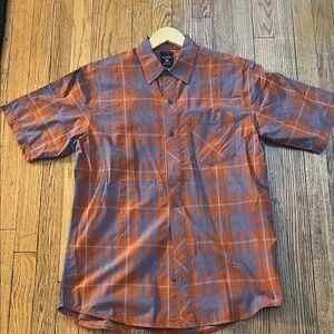 RedHead Men's Rust and Slate Plaid Shirt